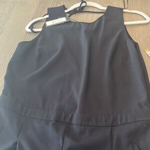 Romeo & Juliet Couture Black Sleeveless Jumpsuit